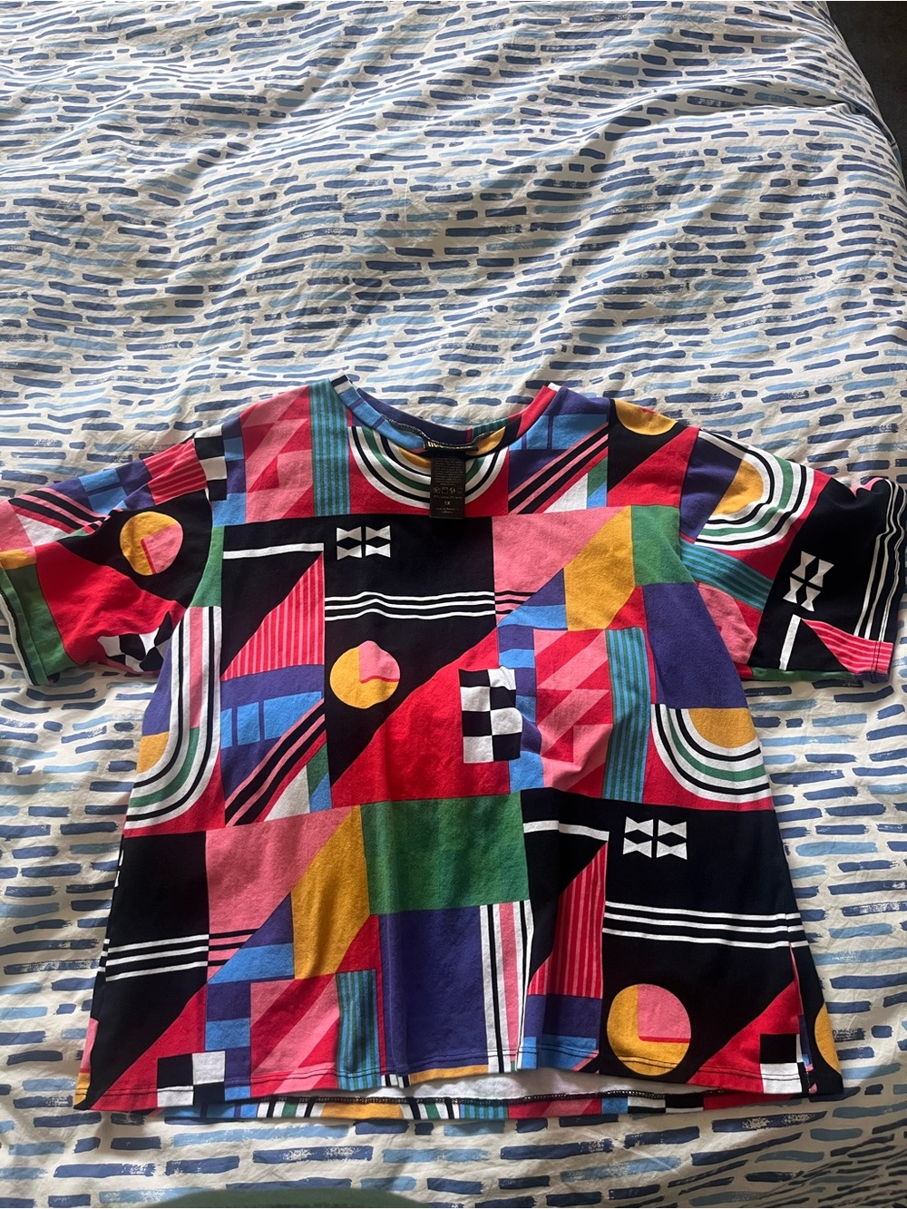 Nooworks Geometric oversized tshirt